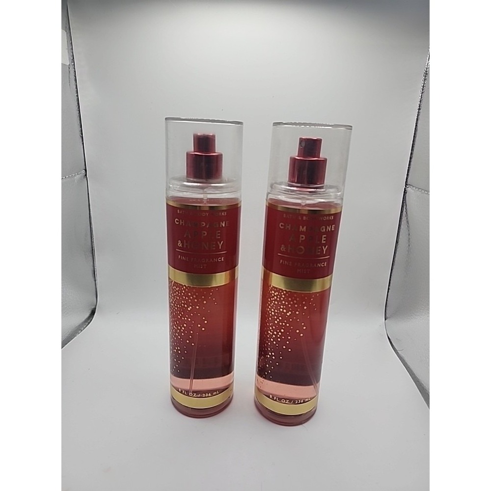 TWO Bath & Body Works  Champagne Apple & Honey Fine Fragrance Mist NEW